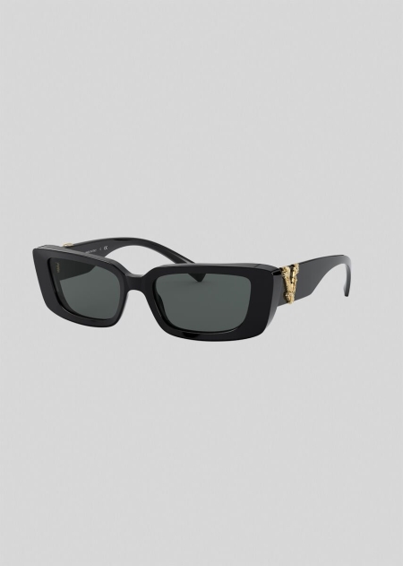 Versace Virtus Rectangular Solglasögon Dam - 102468XTD